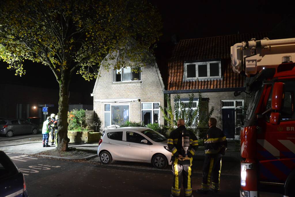 Flinke brand in woning