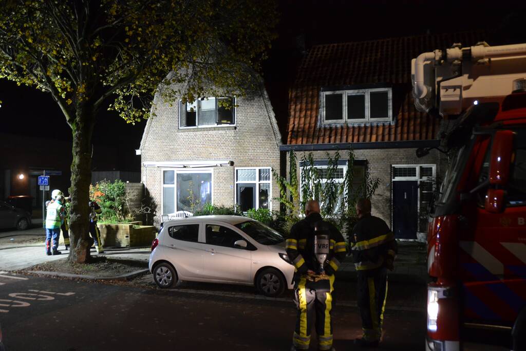 Flinke brand in woning