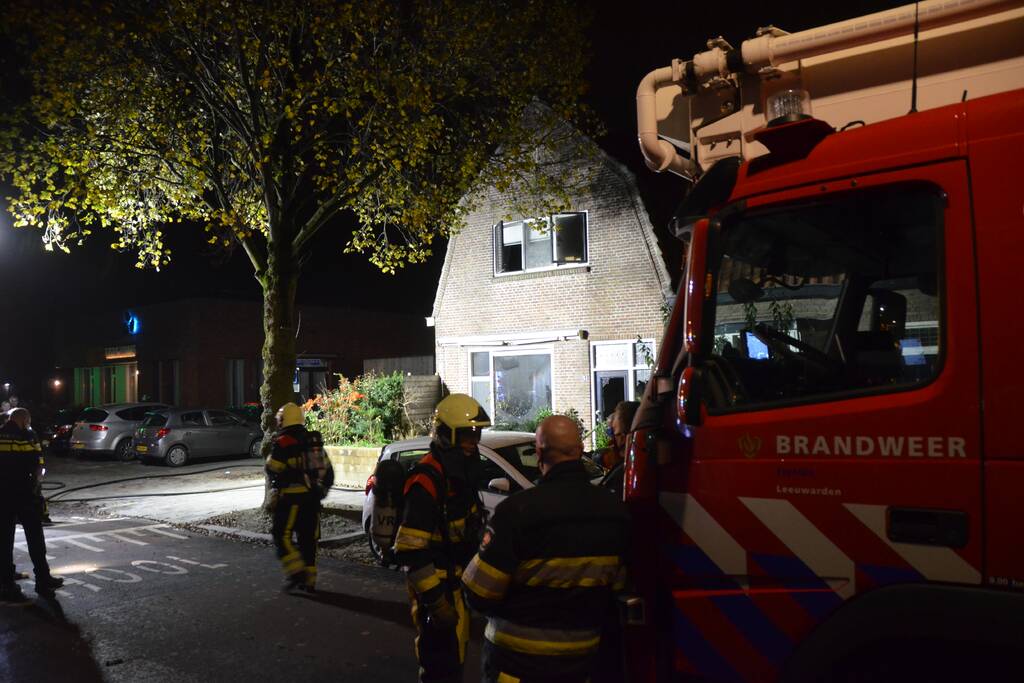 Flinke brand in woning