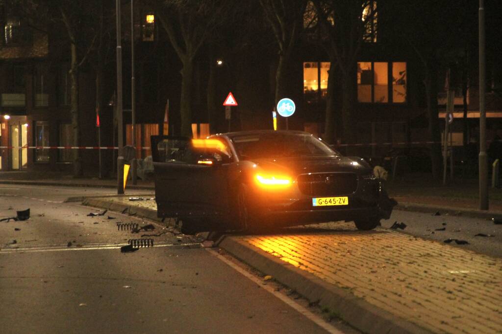 Zwaargewonde bij ernstig ongeval, mogelijk straatrace