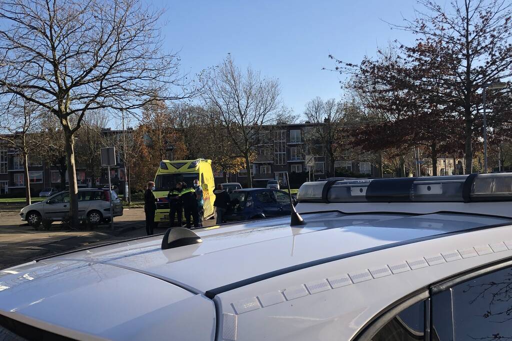 Fietser gewond na botsing met auto