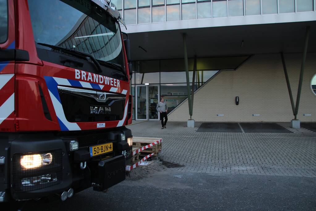 Brand bij Newasco Van Houten