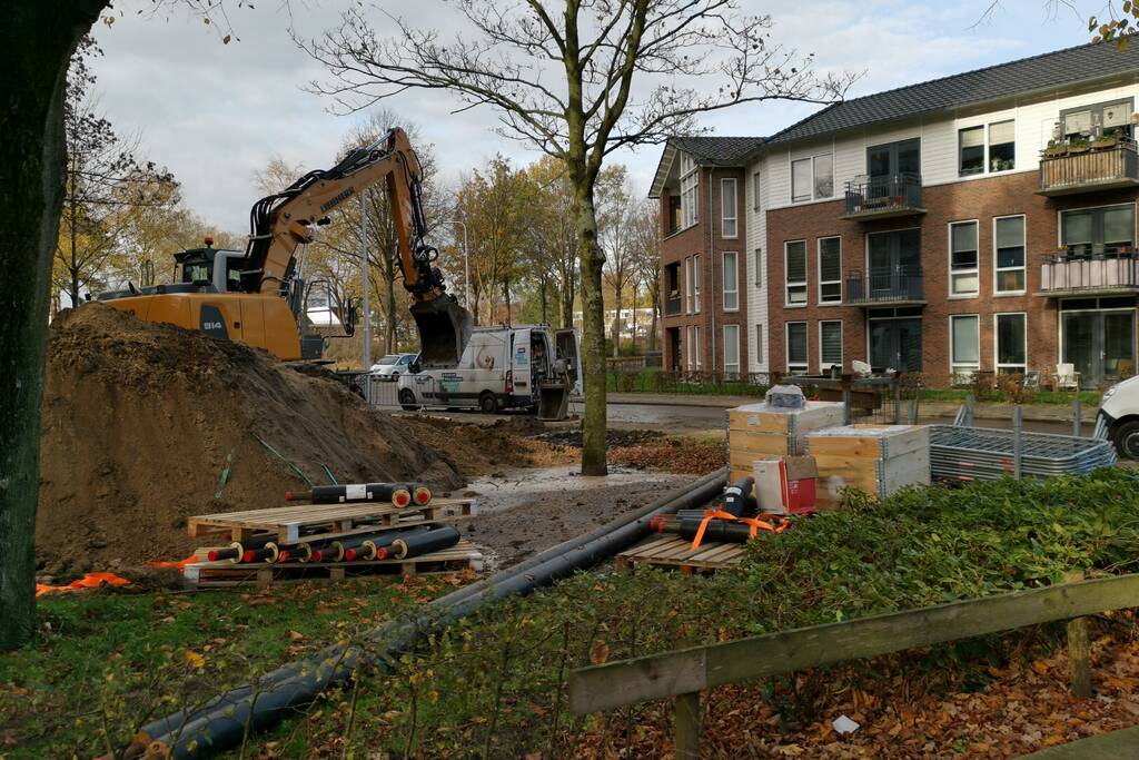 De Steinen zonder water door leidingbreuk