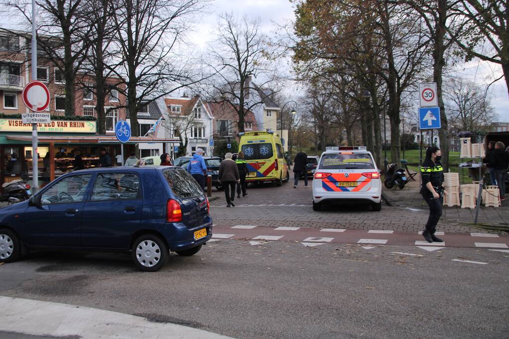 Schade bij aanrijding bij parkeerplaats