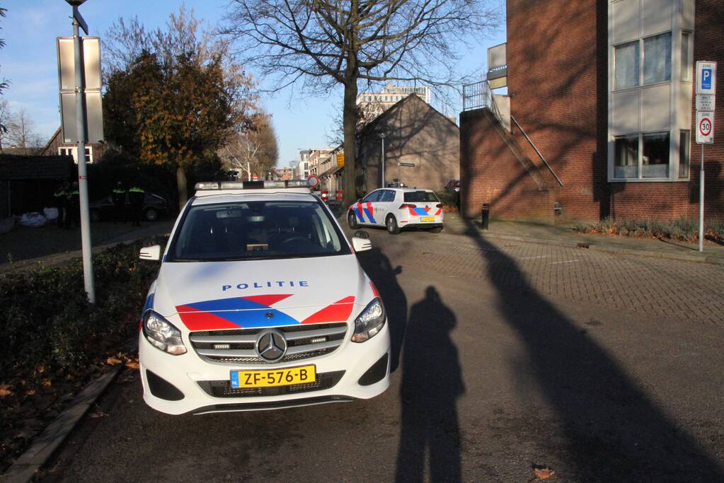 Gebied afgezet na incident