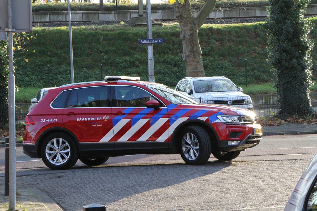 Gebied afgezet na incident