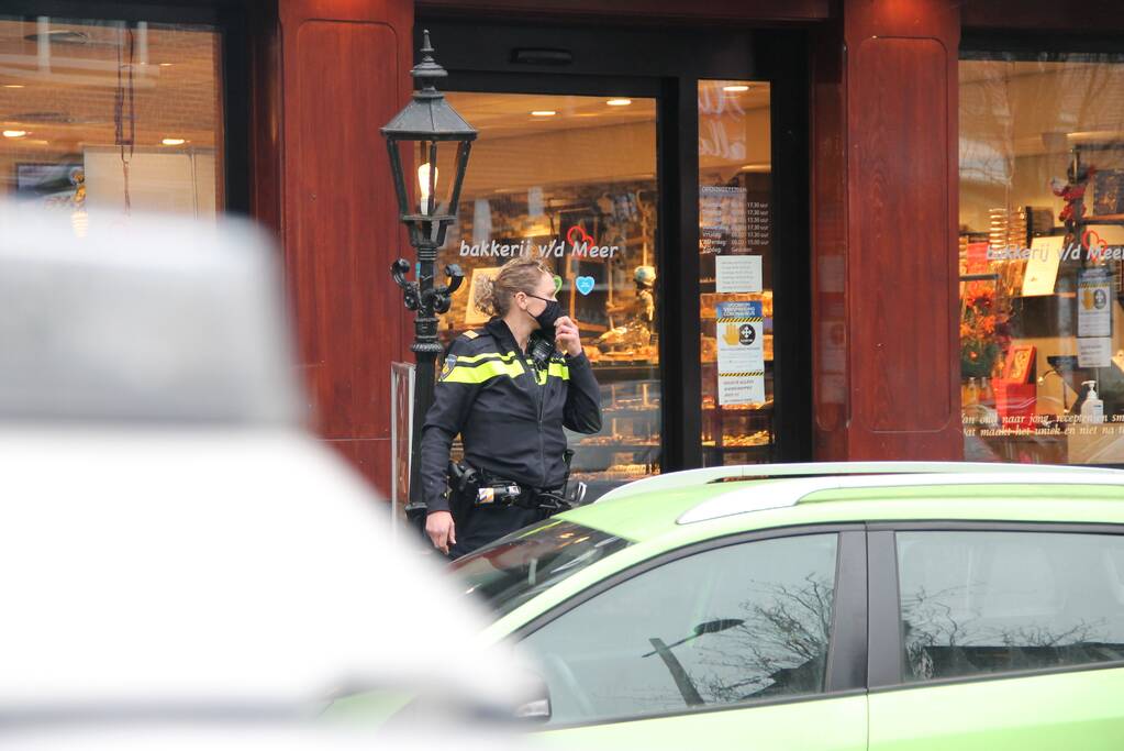 Ongeval tussen personenauto en scootmobiel