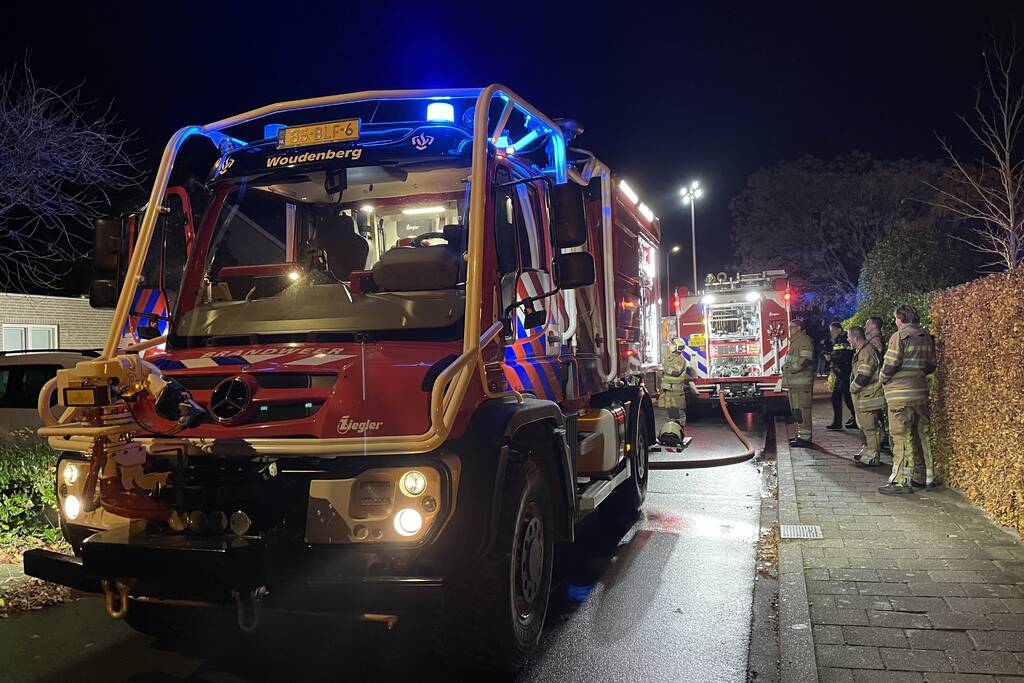 Auto volledig verwoest door brand