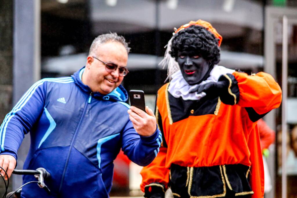 Veel politie door demonstratie voor Zwarte Piet