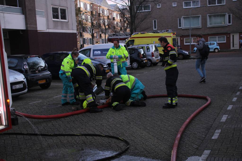 Gewonde bij uitslaande brand in flat