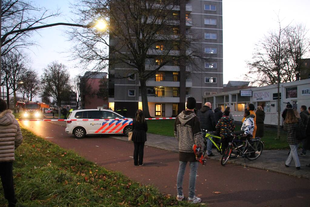 Gewonde bij uitslaande brand in flat
