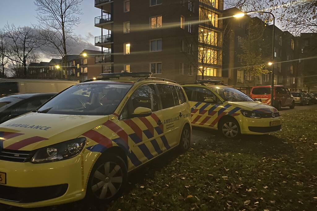 Gewonde bij uitslaande brand in flat