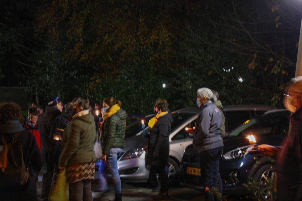 Protest tegen overplaatsing Irakees gezin uit azc