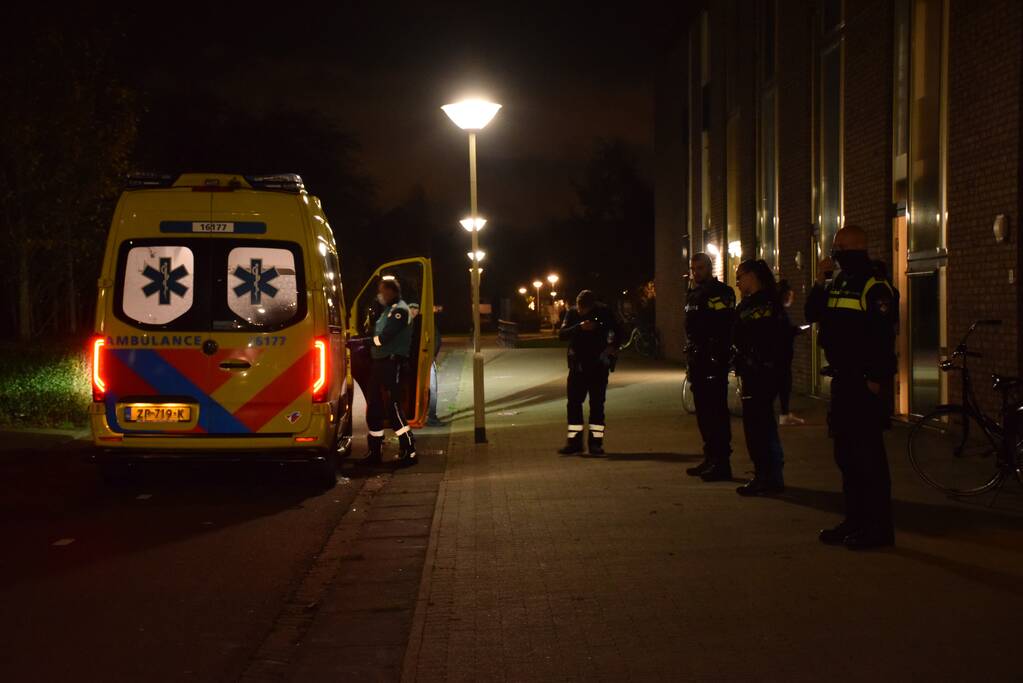 Persoon gewond na steekincident