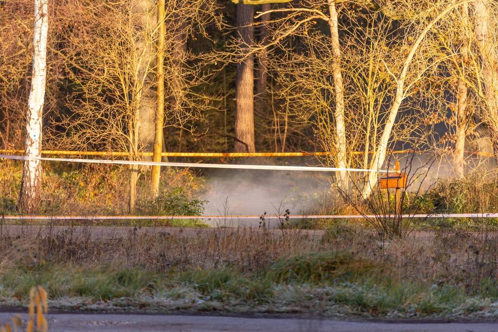 Vaten aangetroffen bij Boswachterij De Vuursche