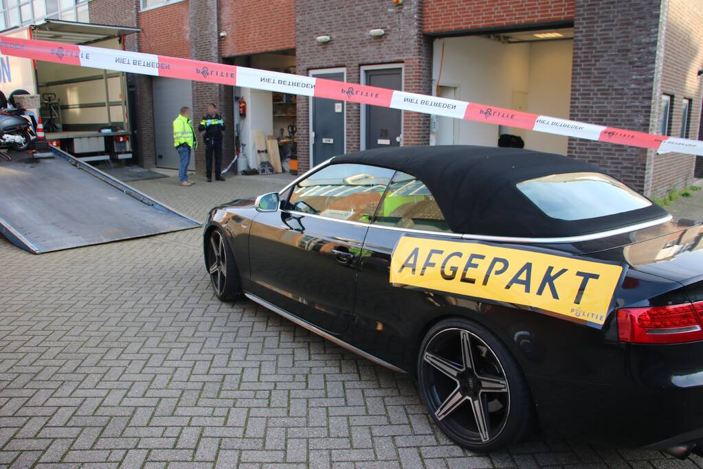 Politie valt pand binnen vanwege drugs lab