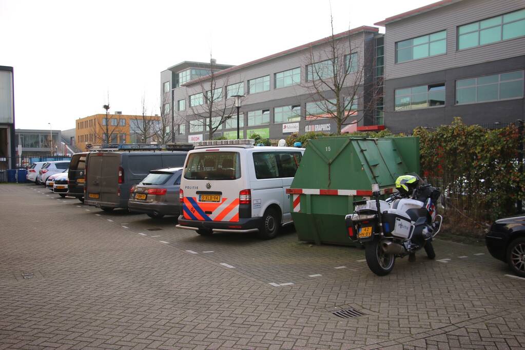 Politie valt pand binnen vanwege drugs lab
