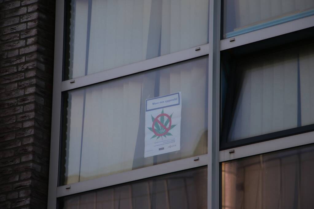 Politie valt pand binnen vanwege drugs lab