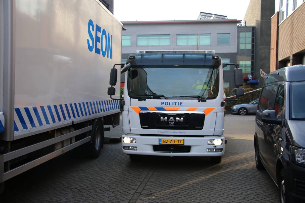 Politie valt pand binnen vanwege drugs lab