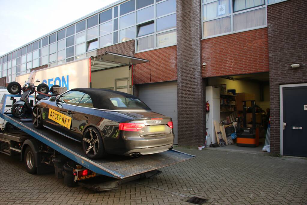 Politie valt pand binnen vanwege drugs lab