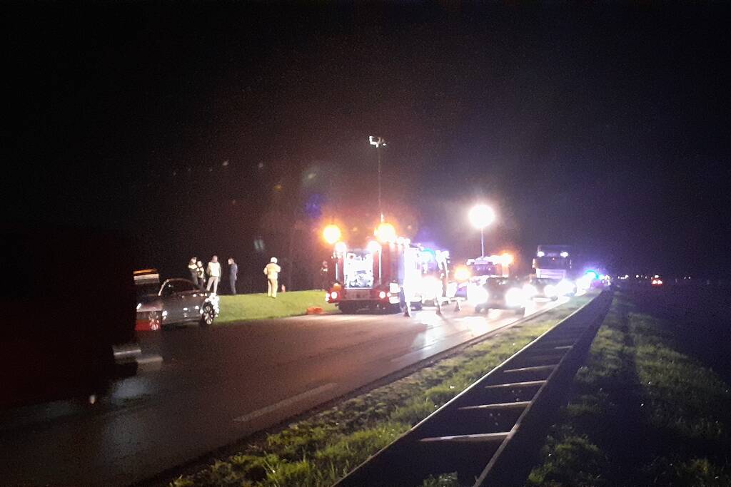 Gewonde bij eenzijdig ongeval