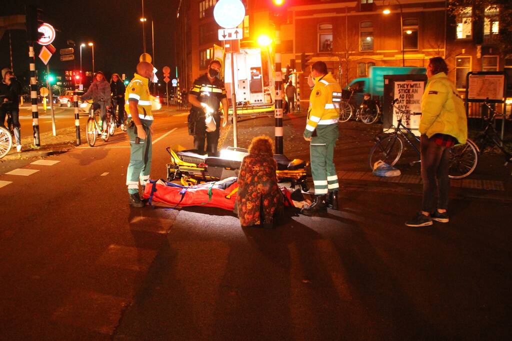 Fietser gewond na aanrijding
