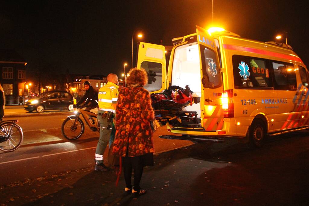 Fietser gewond na aanrijding