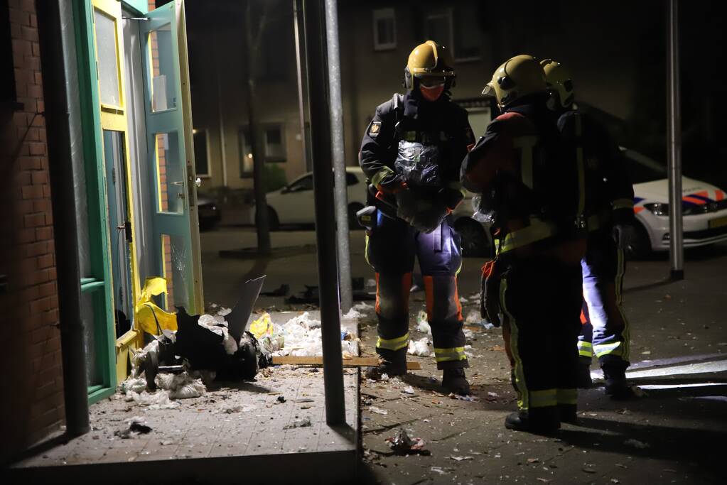 Veel schade bij kinderdagverblijf door vuurwerkbom