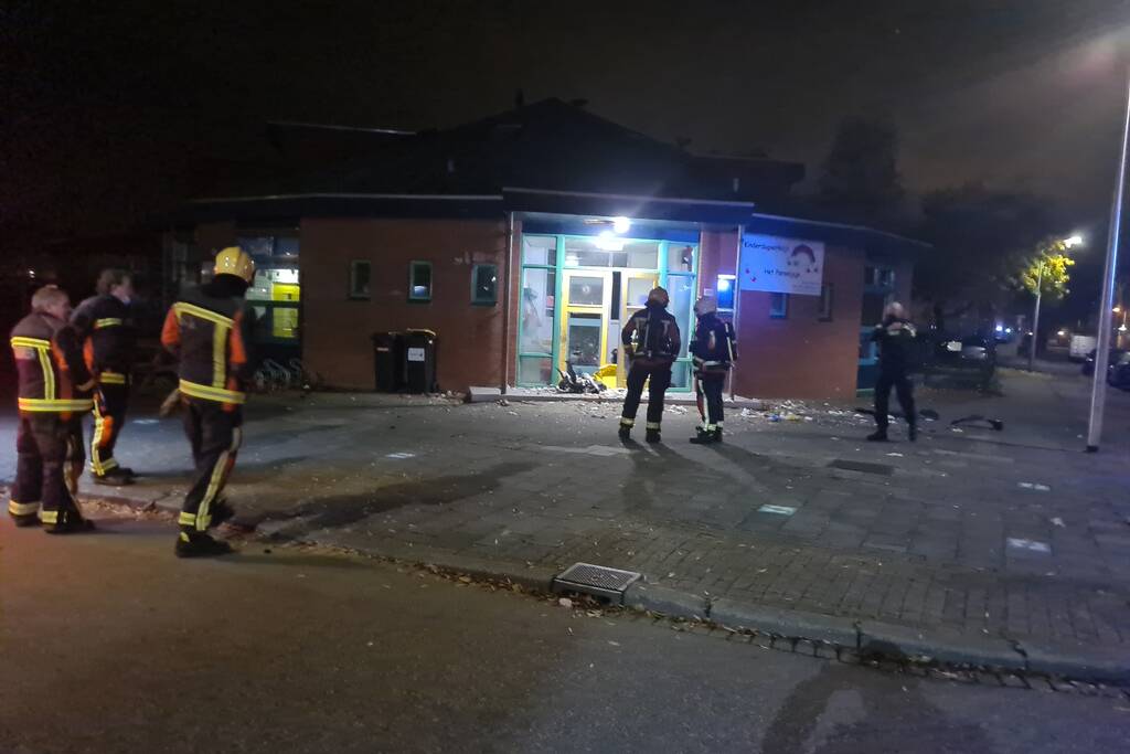 Veel schade bij kinderdagverblijf door vuurwerkbom