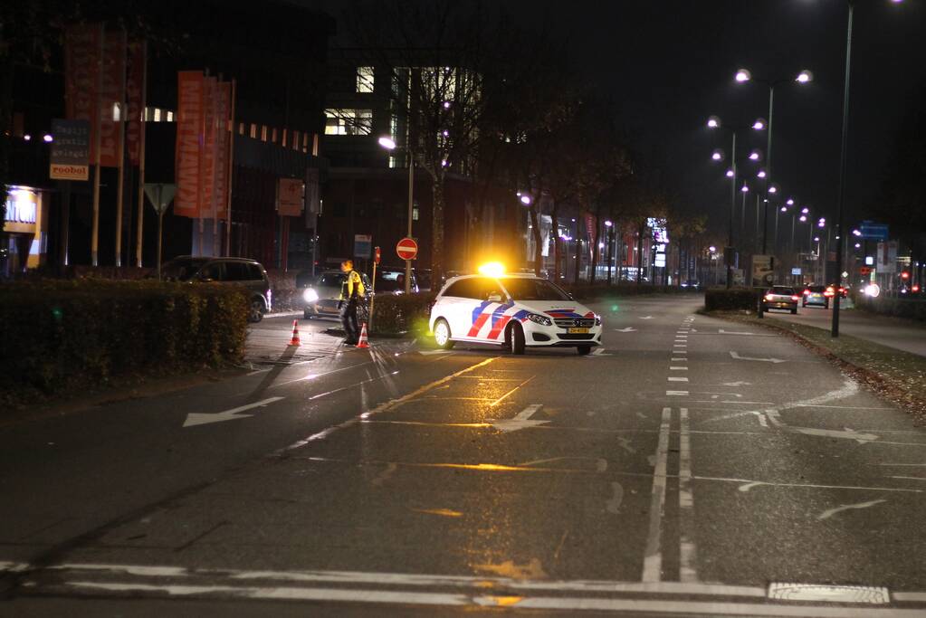 Motorrijder gewond na aanrijding met auto