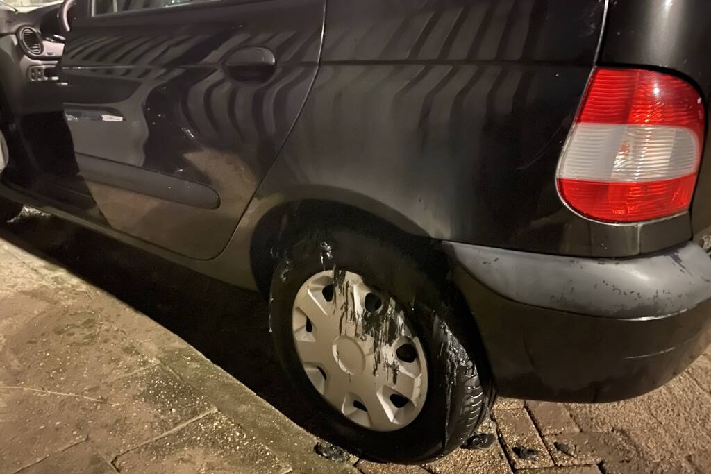 Wederom auto in brand gestoken