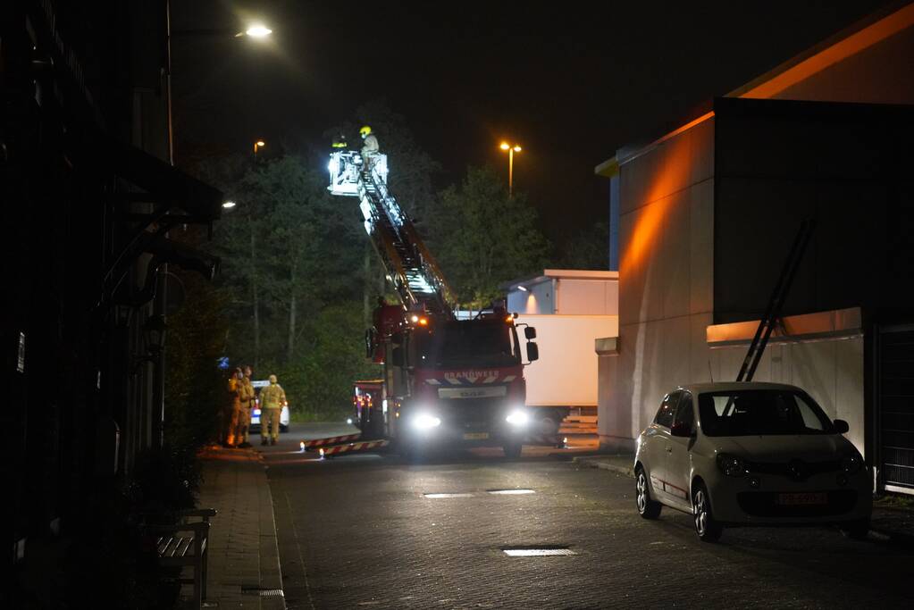 Aanhouding bij inbraak in bedrijfspand