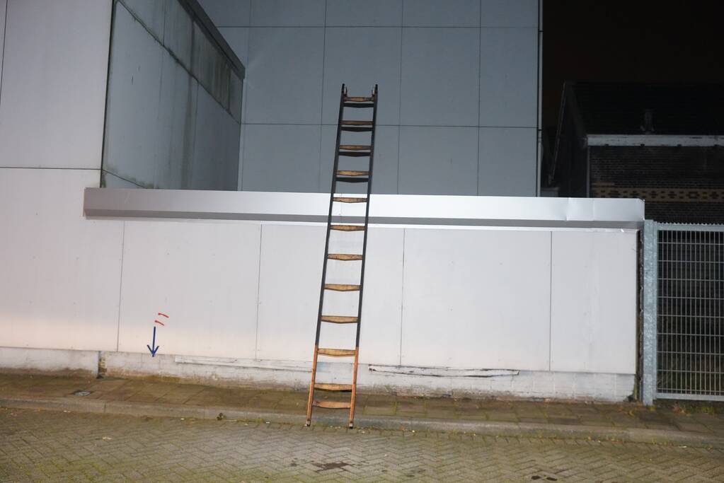 Aanhouding bij inbraak in bedrijfspand