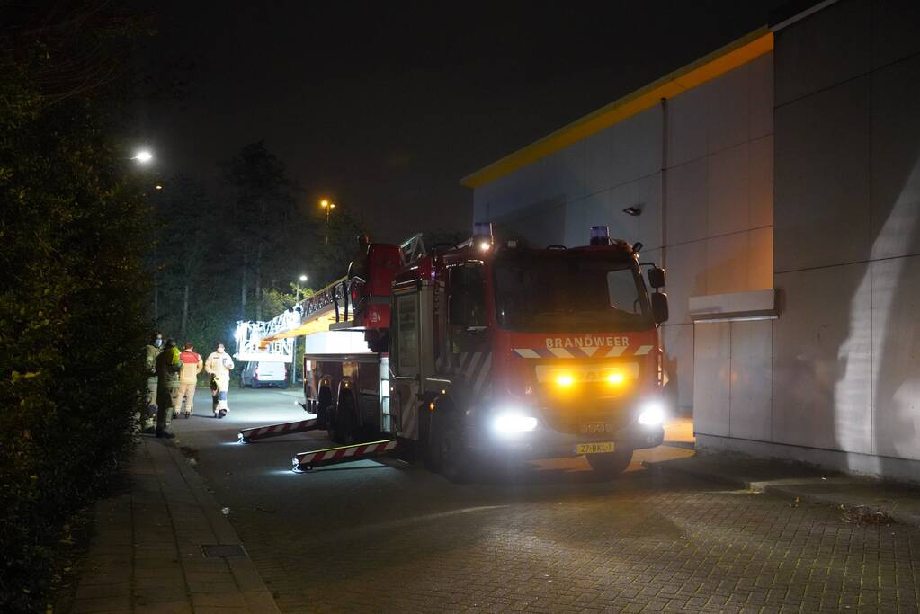 Aanhouding bij inbraak in bedrijfspand