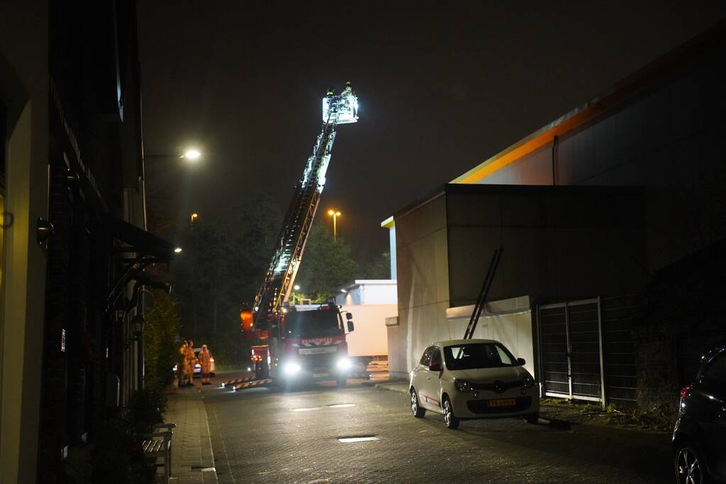 Aanhouding bij inbraak in bedrijfspand