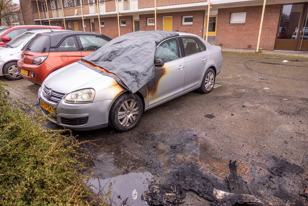 Liendert opgeschrikt door nachtelijke autobranden
