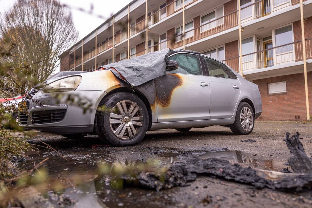 Liendert opgeschrikt door nachtelijke autobranden