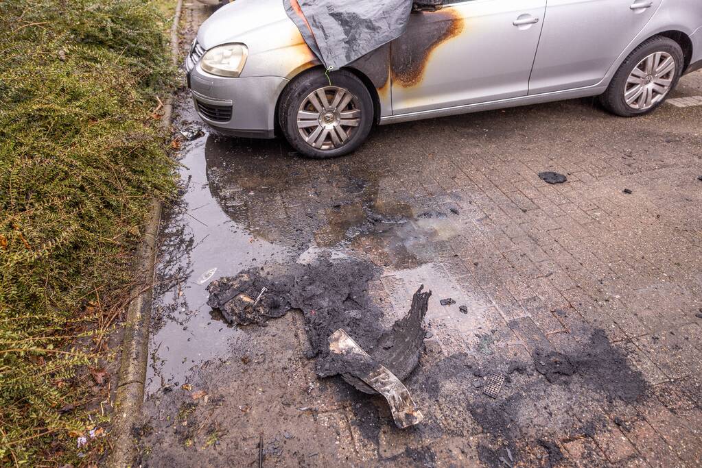 Liendert opgeschrikt door nachtelijke autobranden