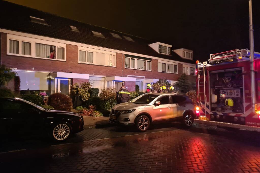 Matras vat vlam in woning