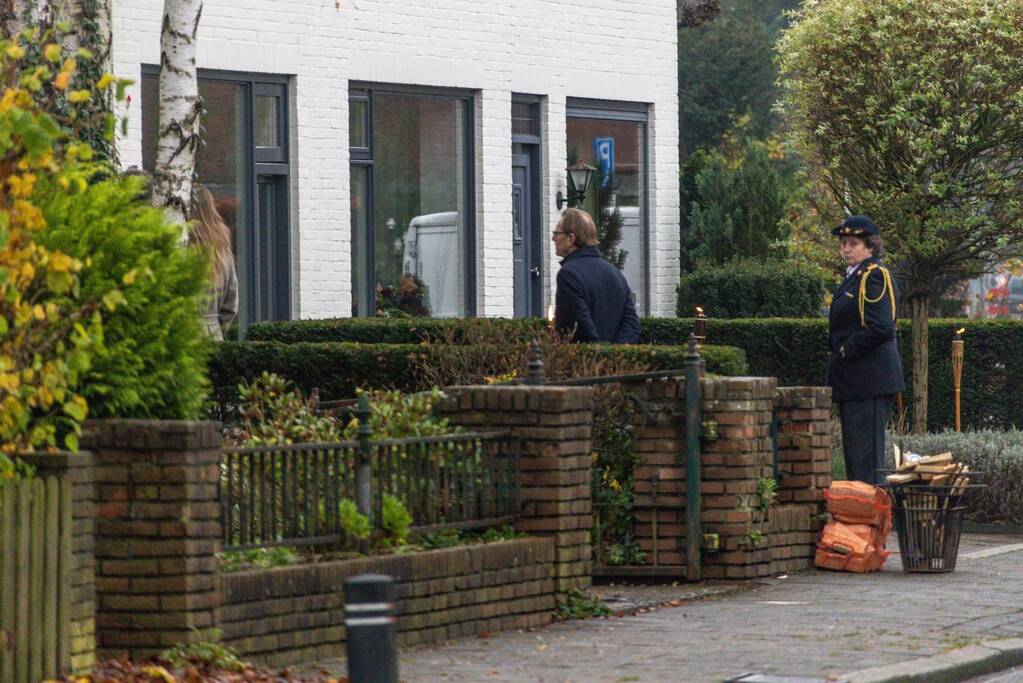 Laatste eer aan overleden brandweerman Pim van der Bruggen