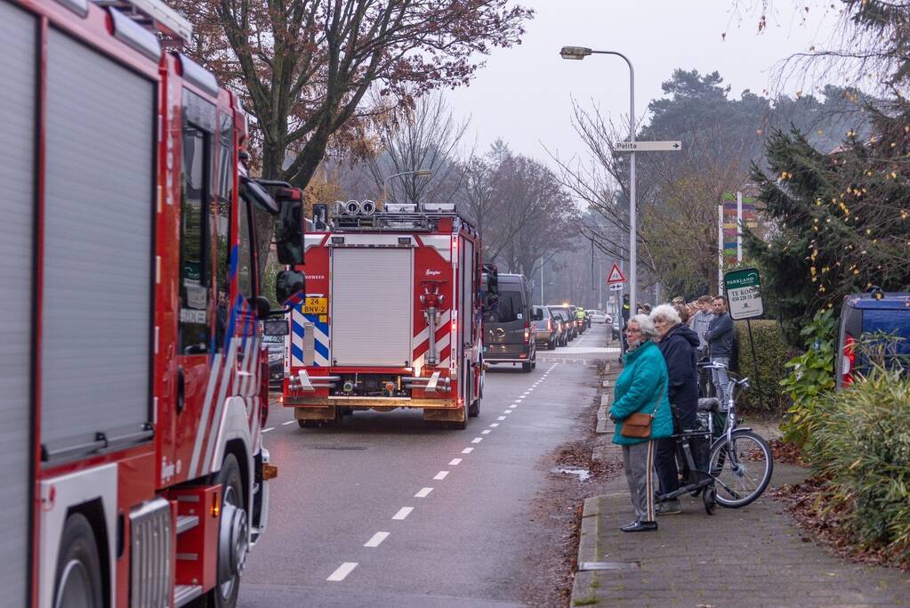 Laatste eer aan overleden brandweerman Pim van der Bruggen