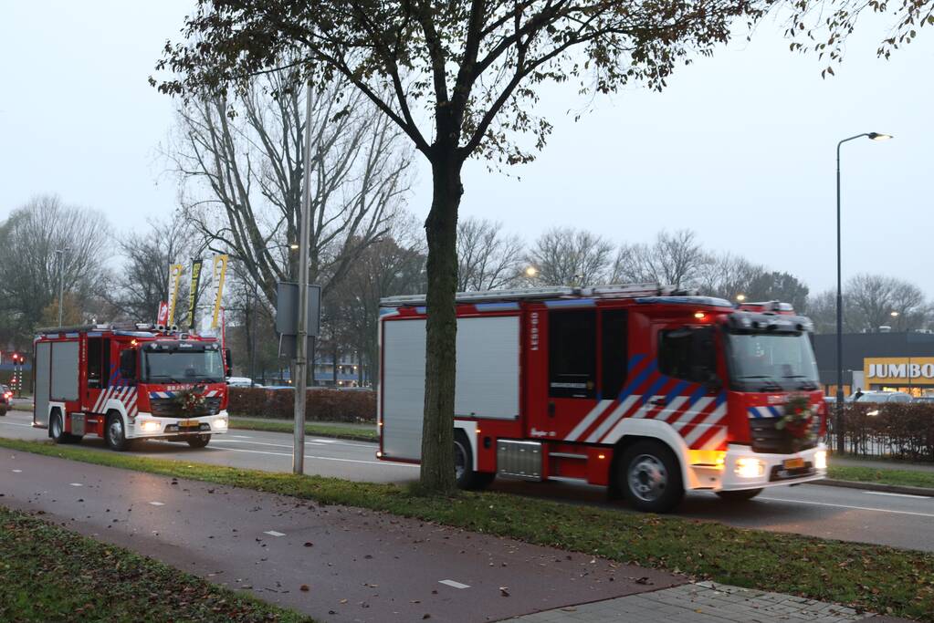 Laatste eer aan overleden brandweerman Pim van der Bruggen