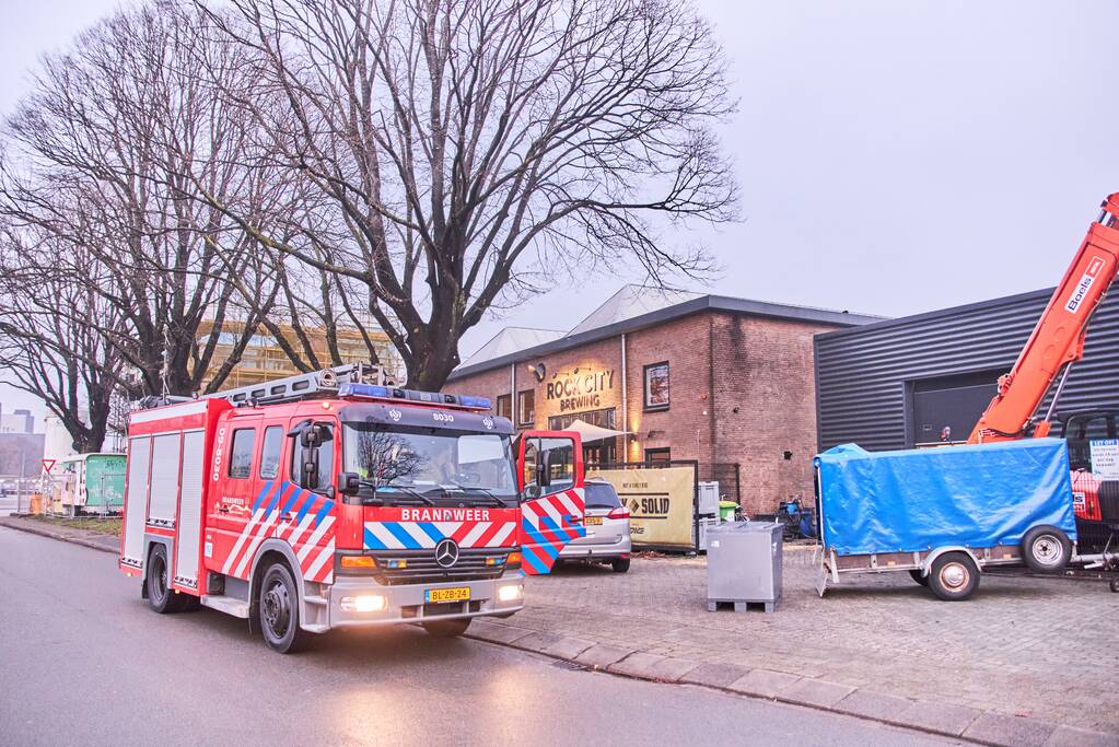 Brand in pakjeshuis van Sinterklaas