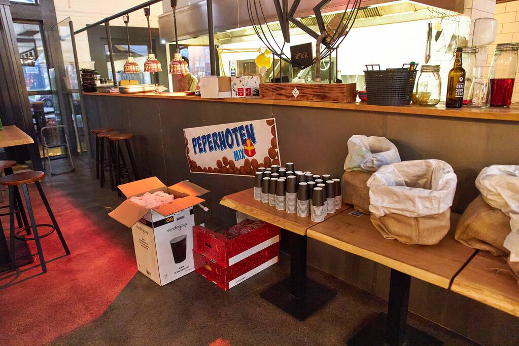 Brand in pakjeshuis van Sinterklaas