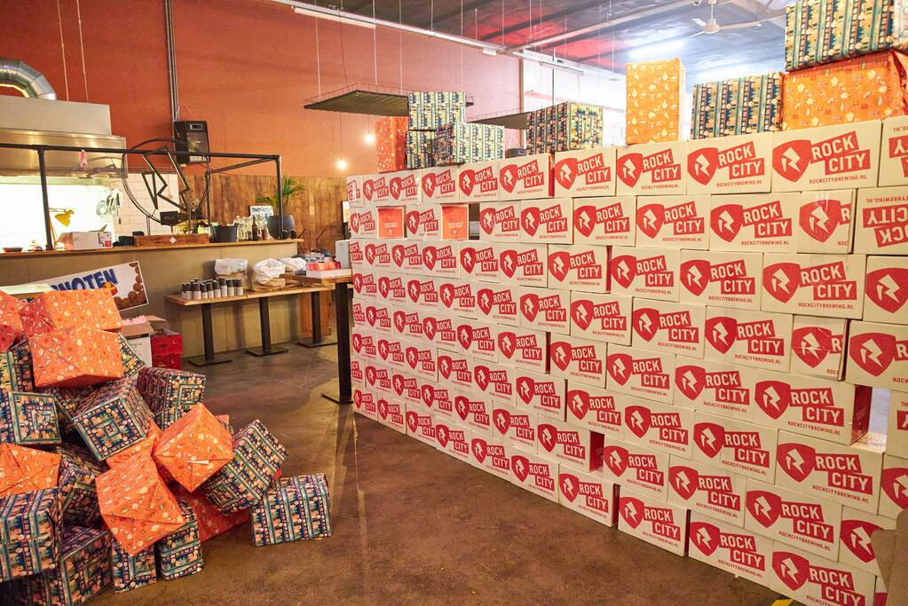 Brand in pakjeshuis van Sinterklaas