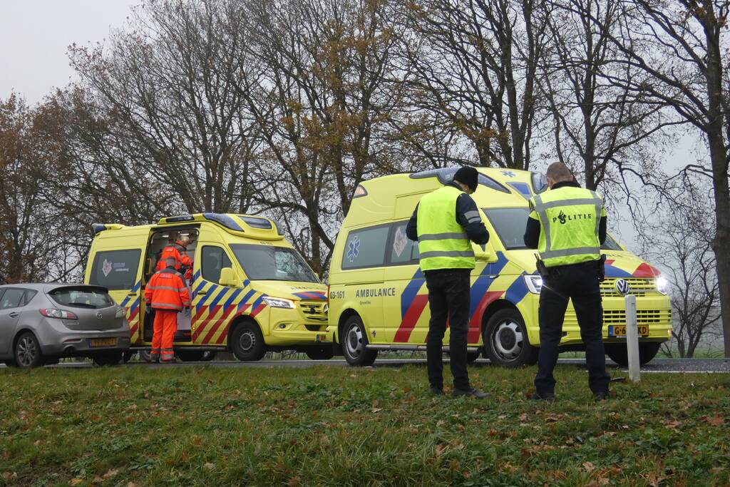 Meerdere voertuigen betrokken bij verkeersongeval