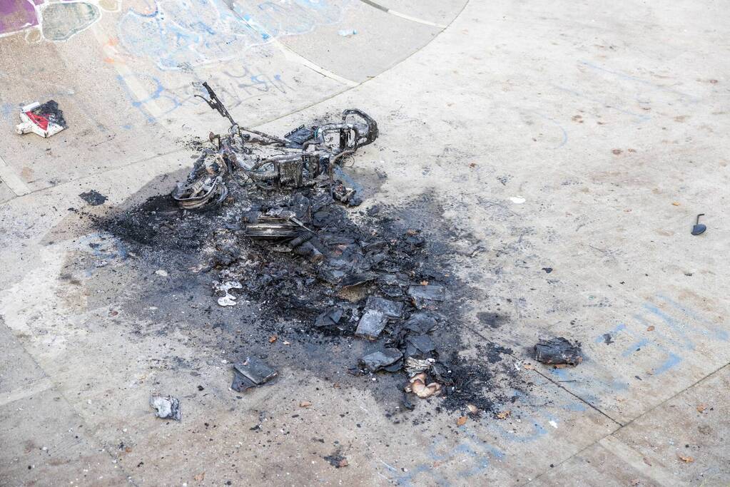 Opnieuw Go Sharing scooter vernield