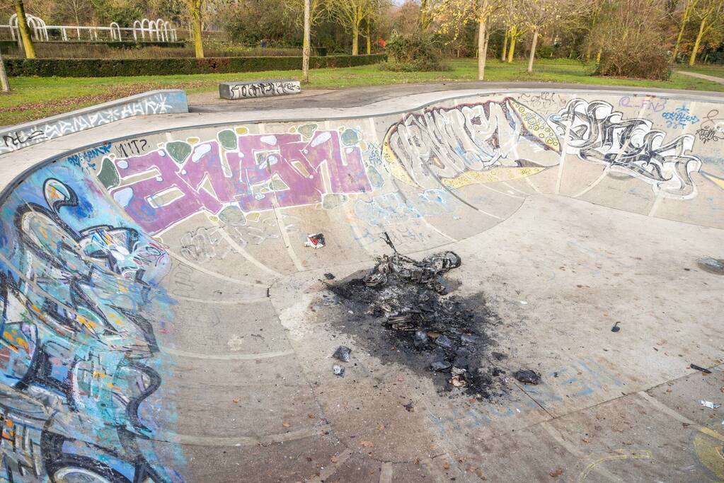 Opnieuw Go Sharing scooter vernield