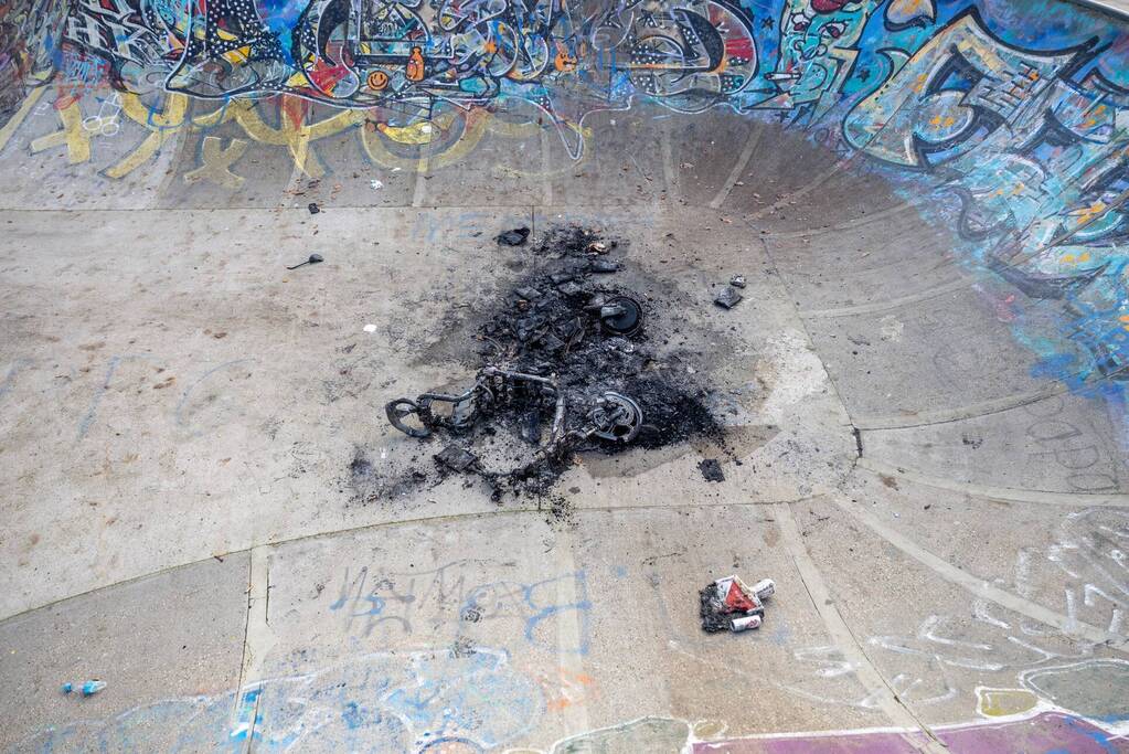 Opnieuw Go Sharing scooter vernield