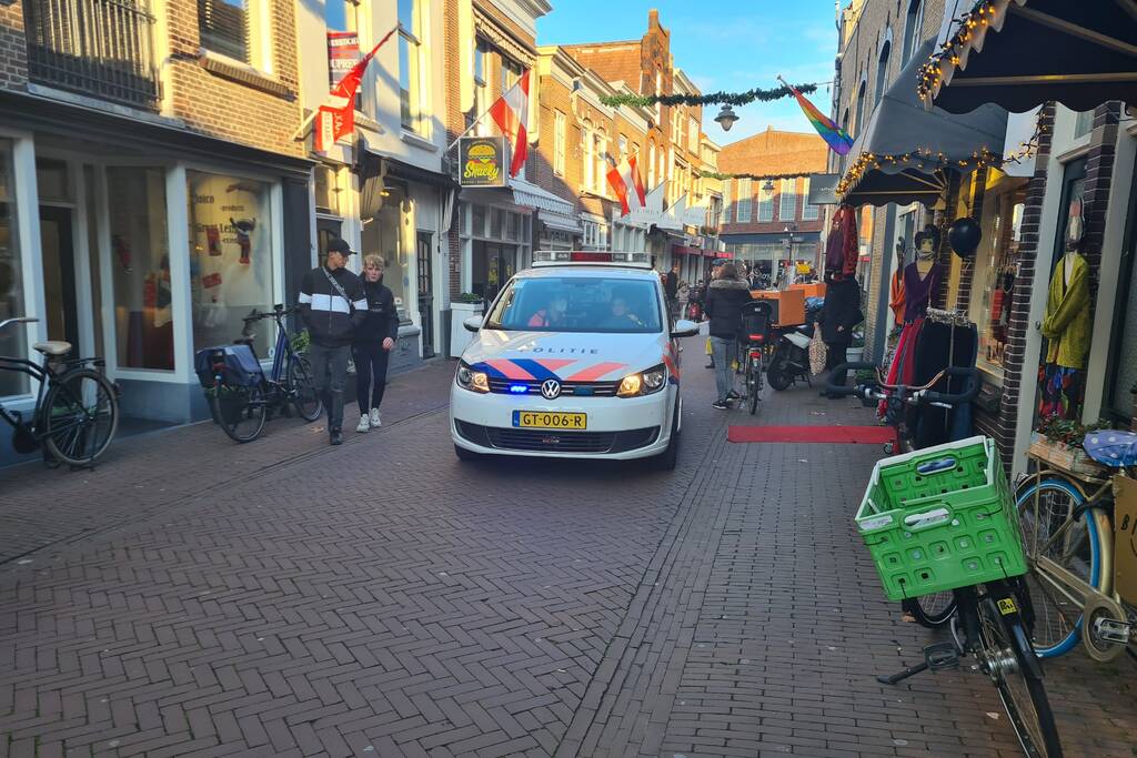 Traumahelikopter landt voor incident met kindje